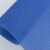 定制防滑垫大面积塑料pvc地毯户外浴室镂空防水网格s厨房室外防滑地垫 蓝色5MM方块疏水款 0.9米宽*2米长
