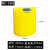 适用PE加药桶带电机搅拌机加药桶PAM搅拌桶箱PAC加药装置耐酸碱塑料桶 100L黄色