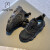 米菲Miffy童鞋女童2024夏季新款镂空儿童网面透气跑步鞋休闲运动鞋 黑色 35码/内长22.6cm
