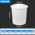 牛筋加厚圆桶带盖特大储水桶塑料桶收纳桶桶米桶垃圾桶沐浴桶 口径84厘米高度110厘米 盖