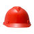 梅思安ABS标准型安全帽一指键帽衬针织吸汗带E型下颏带红色 1顶