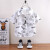 戏狐（XIHU）儿童衬衫夏款短袖男童上衣宝宝外褂童装港风 KL01-白衬衫 90cm