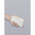 WILLIAMPOLO国际品牌奢侈真皮钱包女皮夹短款极简驾驶证卡包二合一 米白色