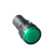 中部工品 指示灯 LED灯芯信号灯 高温阻燃电源按钮 AD16-22DS 端子压接式 单位：个 绿色AC220V交流 