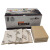 海绵砂纸75X100方形干磨机砂纸漆面打磨抛光植绒砂纸磨头 打磨机（5盒1台经济款）