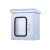 定制适用户外防雨箱内外双层门配电箱透视窗监控箱成套控制箱定做400*500 白色 300x400x250mm 0.8毫米