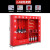 建筑工地微型消防站消防器材全套加油站室外组合应急展示柜消防箱 2.4*2.0*0.4套餐