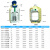 JOANLAB实验室液氮罐生物容器冷冻保温瓶YDS-10 6L-50mm口径（送锁盖） 