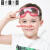 儿童护目镜防飞沫防沙尘玩水玩沙骑行眼镜挡风放鞭炮实验防护 红色护目镜+镜盒(适合2-18岁)