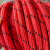 无弹力中国红高空作业安全绳蜘蛛人专用绳外墙清洗高空吊绳吊板绳 14毫米130米