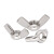 汇尚品众  304不锈钢蝶形螺母手拧羊角蝴蝶螺母  单位：件 M8（100个） 