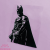 RETLPER镂空车贴 DC级英雄蝙蝠侠Batman黑暗骑士布鲁斯韦恩贴纸 黑色(21*28cm)