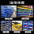 仓库货架分类零件盒物料盒件盒塑料盒子螺丝盒工具箱配件收纳盒 Q1(蓝)48个装无支柱 原厂原箱