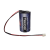 TeKcell SB-D02 3.6V 带线锂电池 D型流量 仪表PLC 电池 ER34615 SB-D02带图片插头