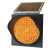 太阳能LED警示灯300交通信号灯黄闪灯 红慢灯十字路口学校警示灯 400黄闪红慢灯( 高配)