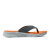 斯凯奇（Skechers）沙滩鞋子男鞋耐磨缓震舒适夏季拖鞋休闲人字拖鞋229035 灰色/橘色/GYOR 43.5
