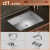 厨房手工小水槽单槽不锈钢304洗菜盆台下盆迷你吧台岛台水池套装 d1-4235水槽