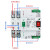 双电源自动转换开关不断电ATS2P 4P三相63A 100A定时切换开关 3P 50A