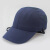 久匀 防撞棒球式安全帽 可定制透气轻型 防砸内衬工作布安全帽 藏青色速干轻便安全帽 L(58-60cm)