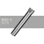 基克孚 R0.8清角刀杆 刀杆直角刀杆10-40立铣刀杆高硬度高精度 18-C16-150-2T 