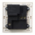ABB京东小家智能生态产品APP远程控制三孔插座16A 轩致系列白色 AF265