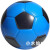 台盈美式橄榄球全国6寸pu海绵实心世界杯足球儿童安全拍拍皮球居家室 15厘米黑白足球