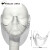 悦常盛新透明口罩款隐形塑料透明口罩防飞沫防护罩PVC口鼻罩香港TVB面 彩盒不单独出售