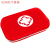 【JD健康】急救包医应急自救户外家用车载便携防护包 硬包红色21件套
