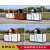户外果皮箱屋檐木纹分类垃圾桶户外古镇公园景区不锈钢垃圾桶 CX-11-3
