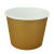 乐霍 牛皮纸碗带盖一次性纸碗外卖圆形加厚餐盒可降解商用打包碗 2500ml带盖100套牛皮纸碗