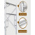 镀锌鹰架建筑用工地龙门式梯架2023活动登高装修架 工程型2.0厚+三芯方管板