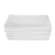 吸油毡工业吸油棉PP-1-2海事船用吸油毯溢漏应急化学品溶剂吸附垫 白色吸油棉40*50cm*3mm(100片）