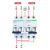 IC65双电源互锁切换转换空气断路器自动双路控制器220v 3A 2P