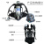 海固（HAI GU）正压式空气呼吸器防毒应急救援便携式呼吸器面罩配件 RHZK6.8T/A（自锁带表款6.8L）