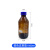 蓝盖试剂瓶螺纹口玻璃丝口瓶化学广口试剂瓶玻璃样品瓶实验密封瓶 蓝盖棕色 1000ml