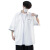 封雄弘桦short-sleeved shirt men's summer thin japanese jacket senior 584白色 L