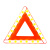蓝帅 三角架警示牌 加厚国标款