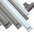 众立诚 PVC圆弧形地板线槽2M/条 白色 单位：1米/根 70×15