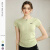 耐克（NIKE）瑜伽服短袖上衣夏季款女抽绳半拉链显瘦跑步紧身运动T恤 墨绿色 XL