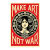 Make art Not war和平艺术海报 自由女神平等博爱宣言反战挂画 Make art Not art 30.5*40.6cm无框仅海报独立