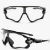 户外男运动太阳镜2020骑行防风眼镜炫酷个性潮防紫外线防爆墨镜 上粉下白红 单眼镜