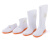 PVC白色高低筒雨靴加厚耐磨水靴软底防滑防水产渔业食品厂卫生靴 白色高筒 37