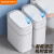2023新智能带盖感应自动吸附垃圾桶客厅厨房厕所卫生间 防水充电款自动吸附套袋