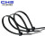 CHS长虹塑料自锁式尼龙扎带理线带捆扎束线带绑带 CHS-4-200 B级 500根/包 黑色4×200