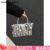 CHIOZZAKURUCS CK旗舰品牌女包小众设计手提包包女2024新款潮轻奢感蝴蝶结褶皱 黑色