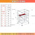 铝合金脚手架移动平台安全爬梯建筑装修工地铝脚手架带轮 层含护栏