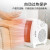 暖风扇机家用电吹风取暖器瞬热小型电暖器冬季浴室取暖 白色1.2米电源线