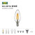 IKEASOLHETTA索海塔LED灯泡大螺口小螺口插脚灯具配件实用 乳白色球形LED灯泡E27806流明40