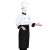 比鹤迖 BHD-2967 餐厅食堂厨房工作服/工装 长袖[白色]L 1件