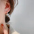 甄熙（ZHENXI）耳扣2024年新款潮网红链条耳环小众设计感玫瑰金耳圈耳饰 14K金色 链条耳扣